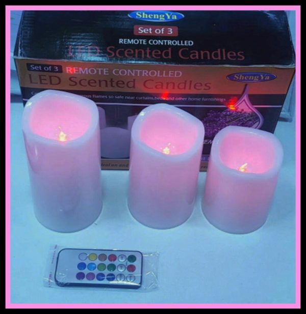 شموع رومنسية