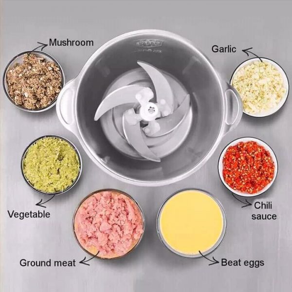 هاشوار كهربائي اينوكس للمبطخ